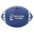 Mini Re-inflatable Vinyl Football w/ End Stripes / 7"